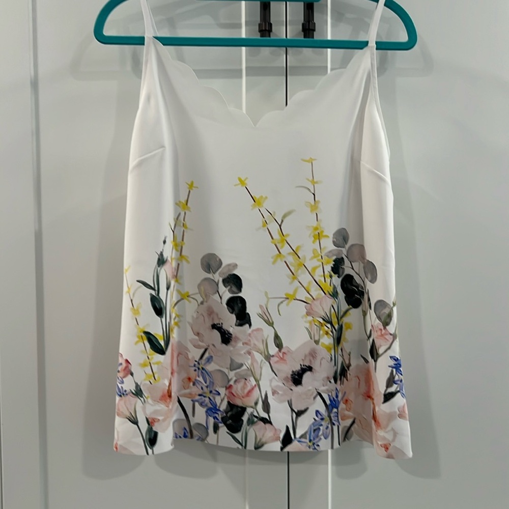 🌼 TED BAKER Ziina Elegant Scalloped Camisole